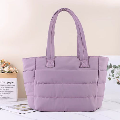 Large Capacity Versatile Tote Bag for Women - Commuter Messenger Shoulder Bag with Multiple Pockets, Ideal for Maternity Use