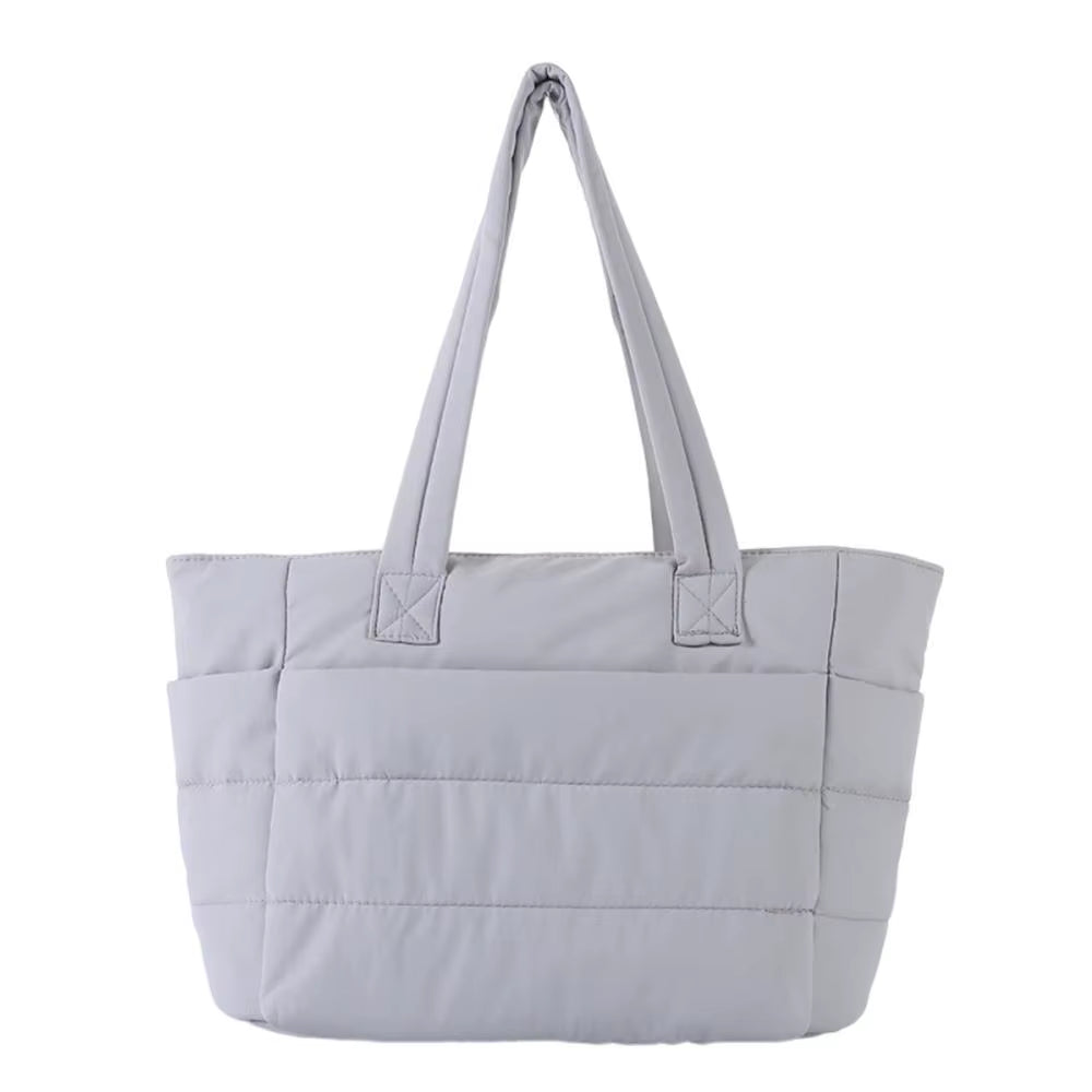 Large Capacity Versatile Tote Bag for Women - Commuter Messenger Shoulder Bag with Multiple Pockets, Ideal for Maternity Use
